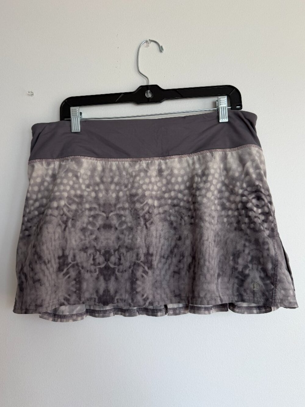Lululemon Run Speed Skort Rare Snowy Owl | Size 10